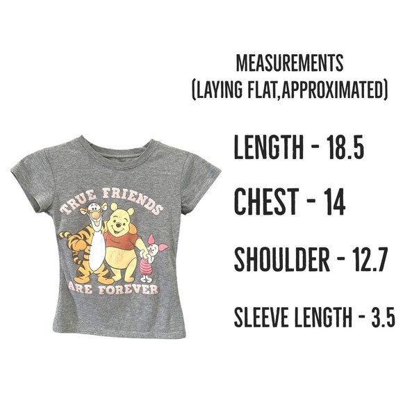 Disney Winnie The Pooh T-Shirt Girls Size Small - Picture 6 of 6